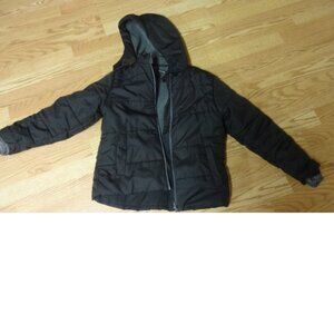 Black Down Winter Coat Youth Medium